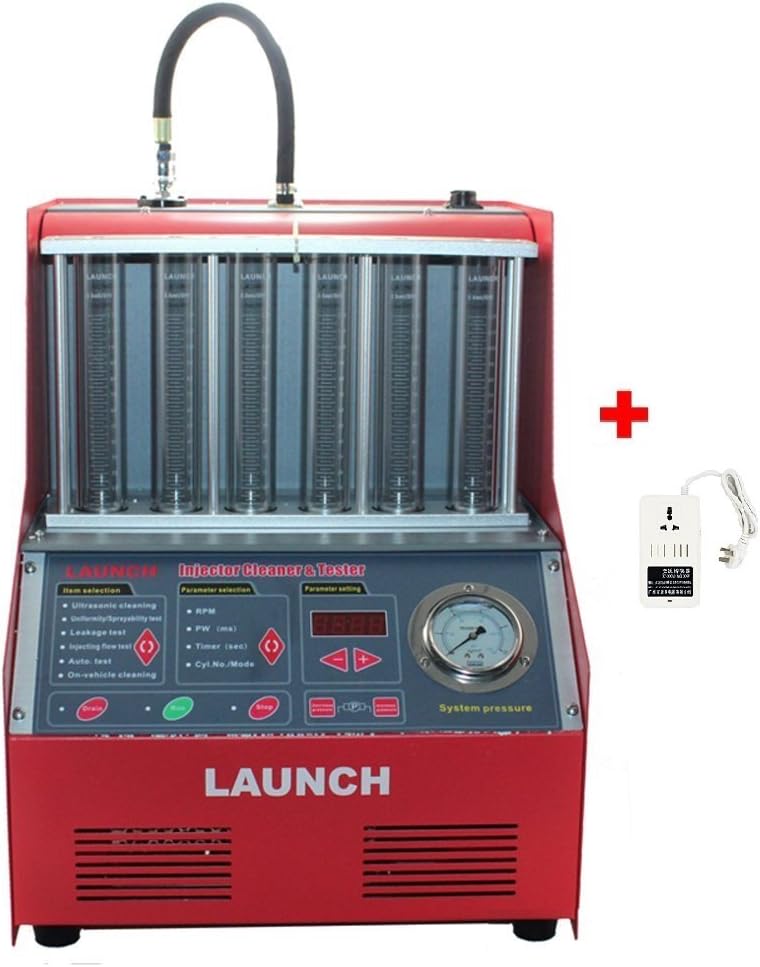 Launch CNC-602A Injector Cleaner & Tester CNC 602A Electromechanical Fuel Cleaner With Transformer