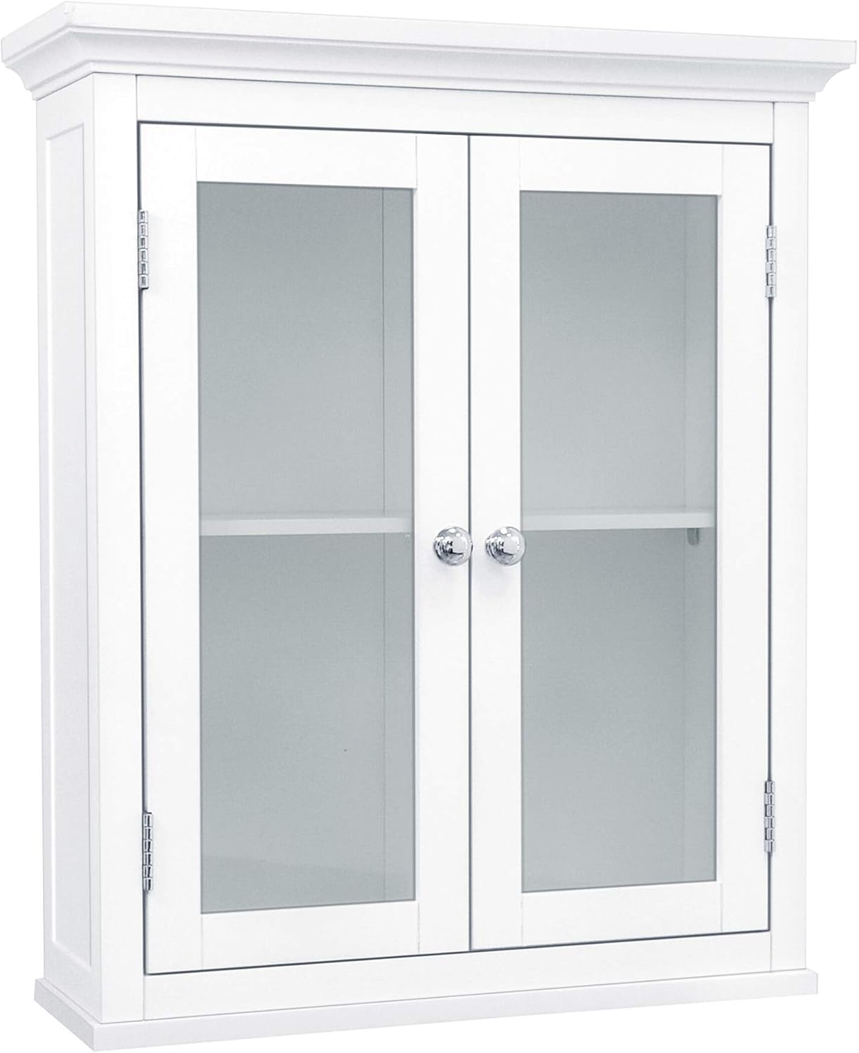Elegant Home Fashions Madison Detachable Bathroom Cabinet, One Size, White & Neal Bathroom Cabinet, One Size, White