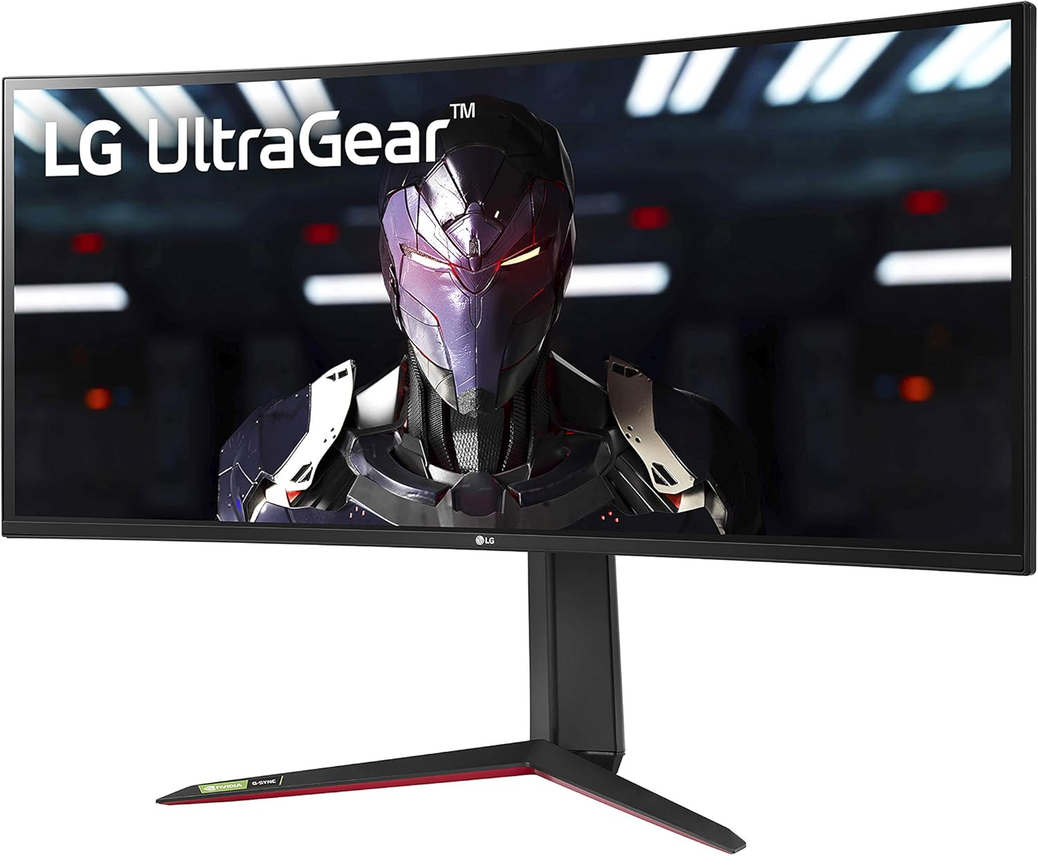 LG 34GP83A-B 34 Inch 21: 9 UltraGear Curved QHD (3440 x 1440) 1ms Nano IPS Gaming Monitor with 160Hz and G-SYNC Compatibility - Black (34GP83A-B)