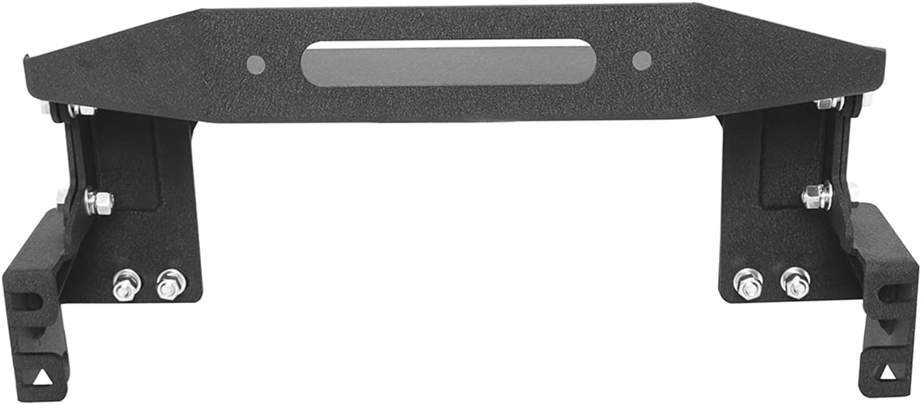 Tidal Winch Mounting Plate for Factory Front Bumper for Wrangler JL 2/4DR 2018-2022