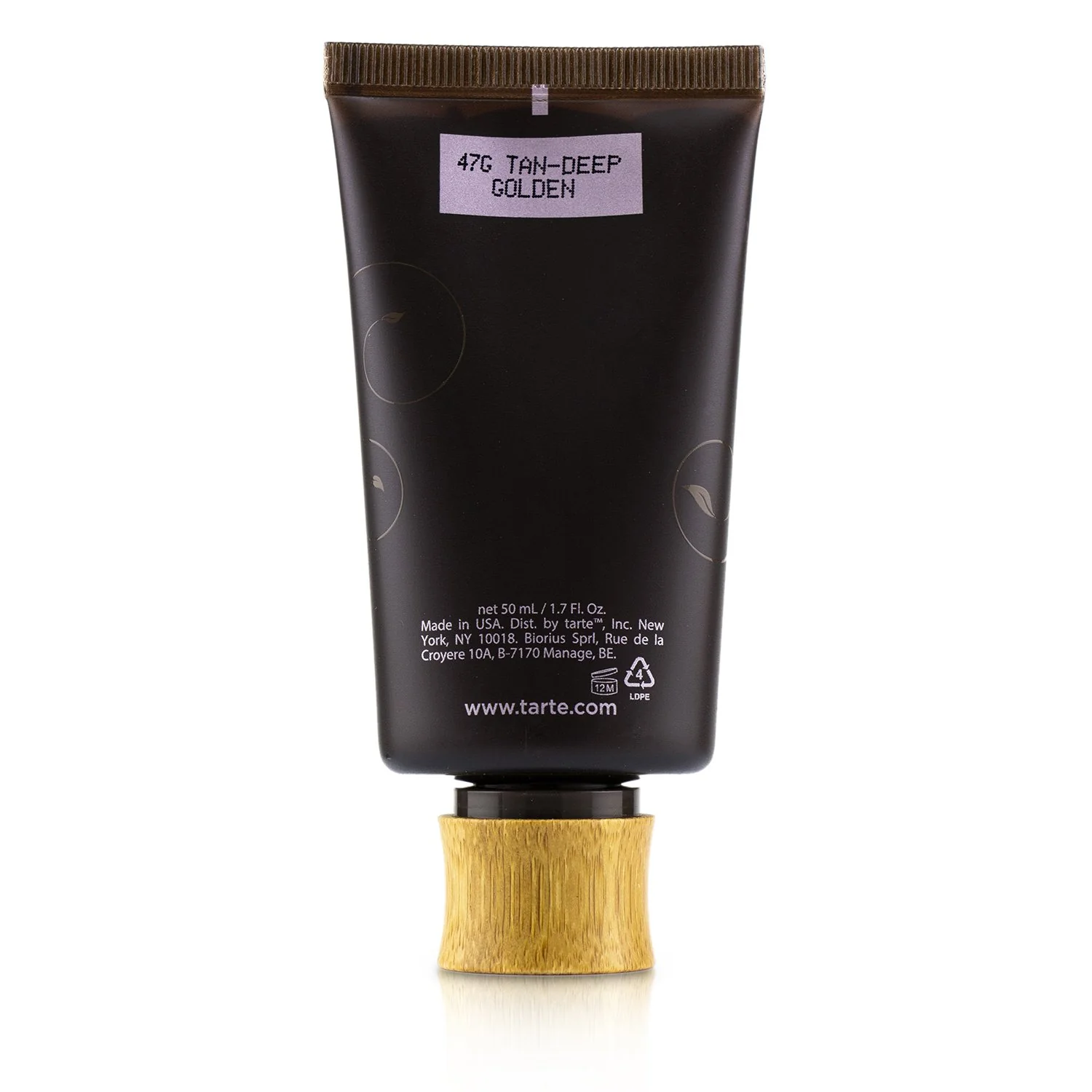 Tarte Amazonian Clay 12 Hour Full Coverage Foundation - # 42G Tan Golden  50ml/1.7oz