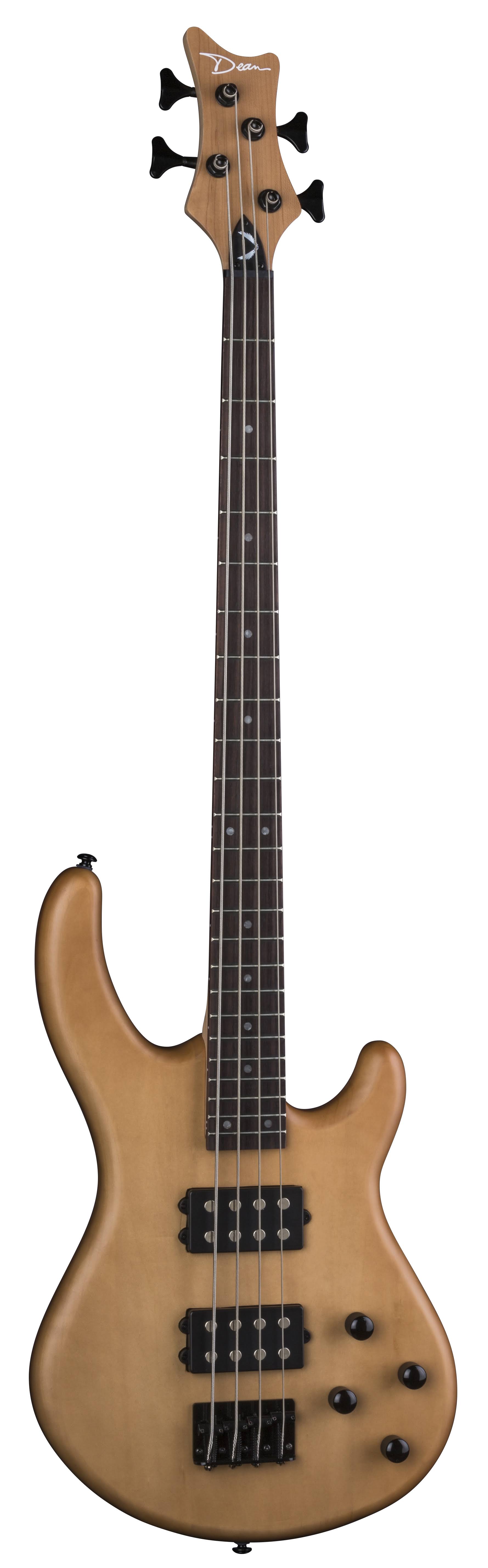 Dean Edge 2 Bass Guitar - Vintage Natural