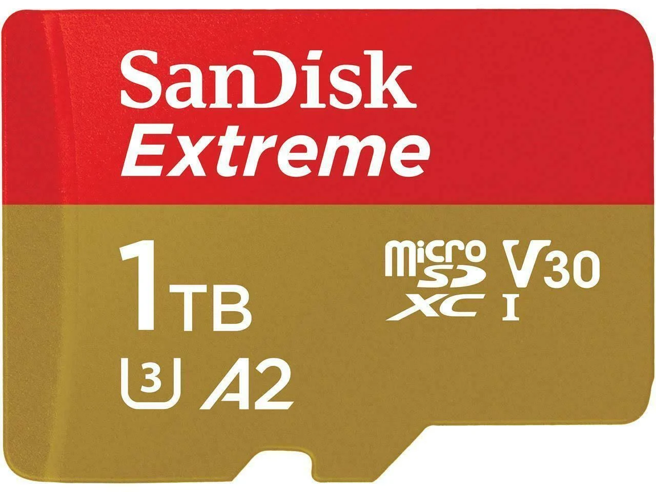 SanDisk 1TB Extreme microSDXC 160MB/s UHS-I U3 A2 microSD 1.0 TB Micro SD SDXC Flash Memory Card SDSQXA1-1T00-GN6MN with OEM Lan