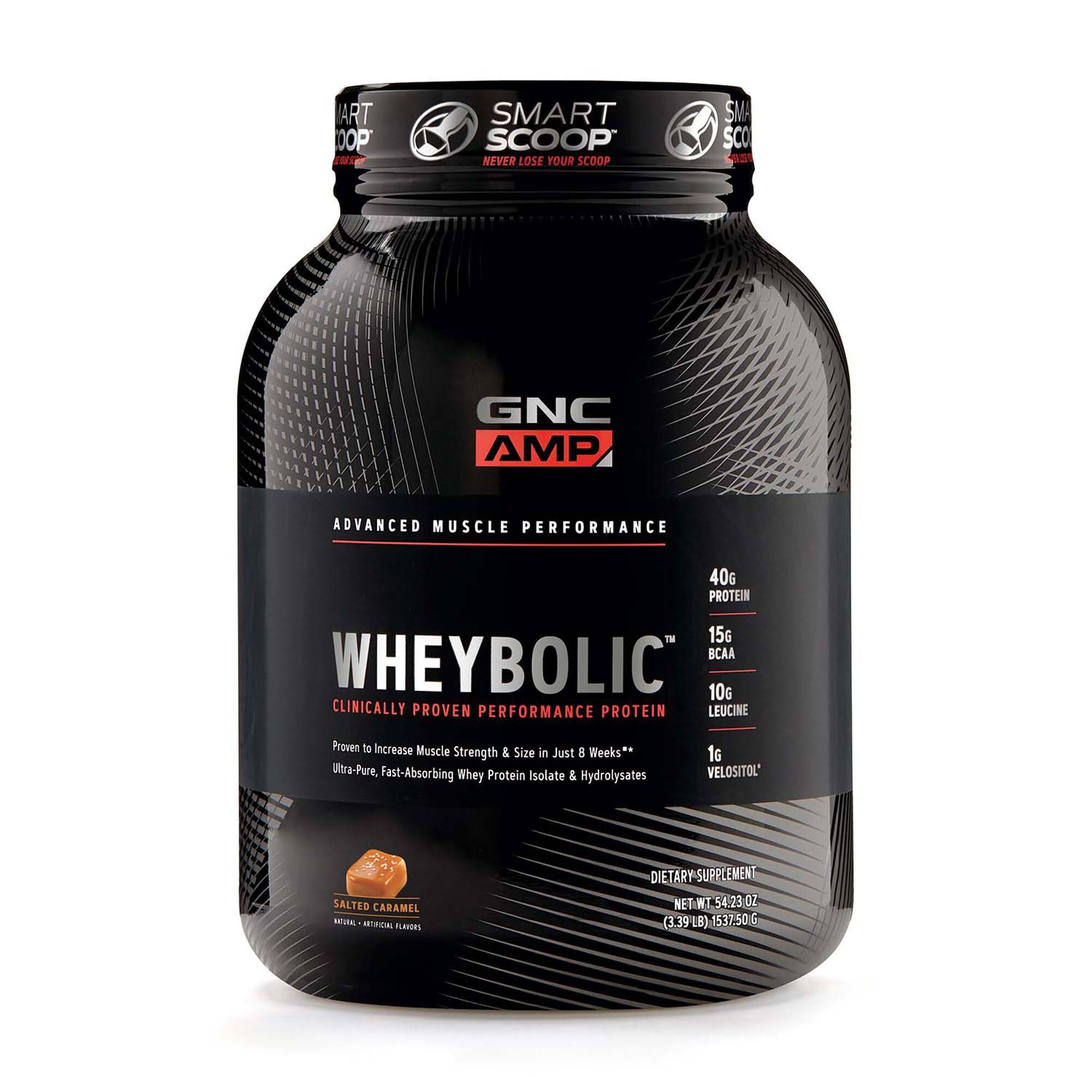 GNC Amp Wheybolic - Salted Caramel