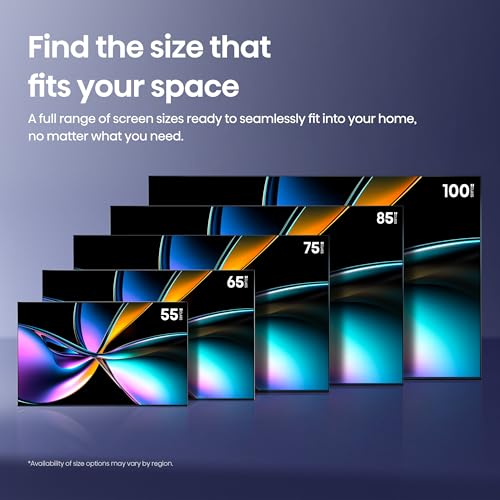 Hisense 85" Class U7 Mini-LED ULED 4K UHD Google Smart TV (85U75QG, 2025 Model) - QLED, Native 165Hz, VRR 288, Up to 3000 Nits, HDR10+, Dolby Vision IQ · Atmos, IMAX Enhanced, 2.1.2 Ch Surround