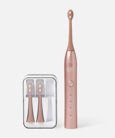 Spotlight Oral Care Rose Gold Sonic Toothbrush
