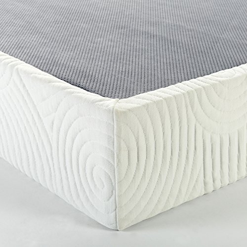 ZINUS Quick Lock Metal Smart Box Spring, 9 Inch Mattress Foundation, Strong Metal Structure, Easy Assembly, Queen, White