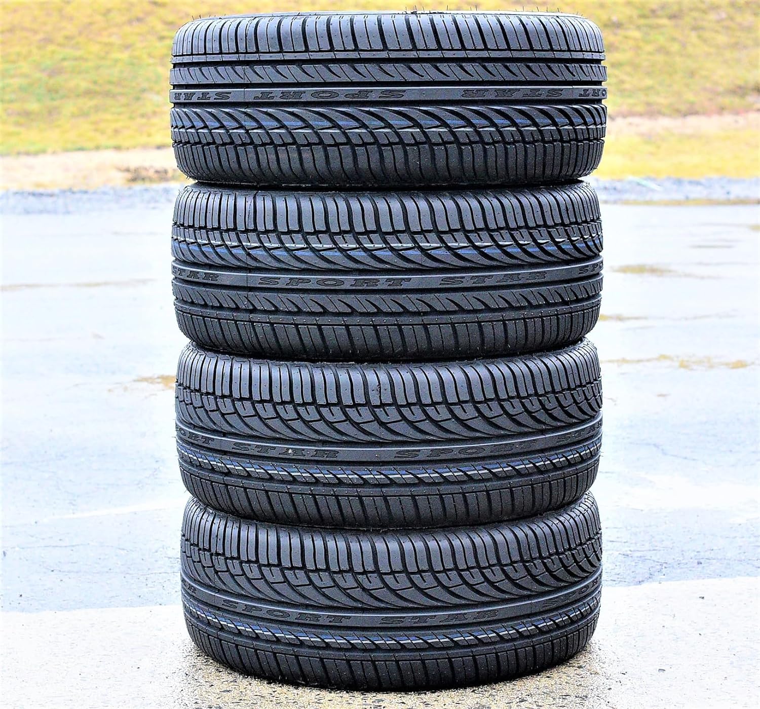 Set of 4 (FOUR) Fullway HP108 All-Season Passenger Car Performance Radial Tires-185/70R14 185/70/14 185/70-14 88H Load Range SL 4-Ply BSW Black Side Wall UTQG 380AA