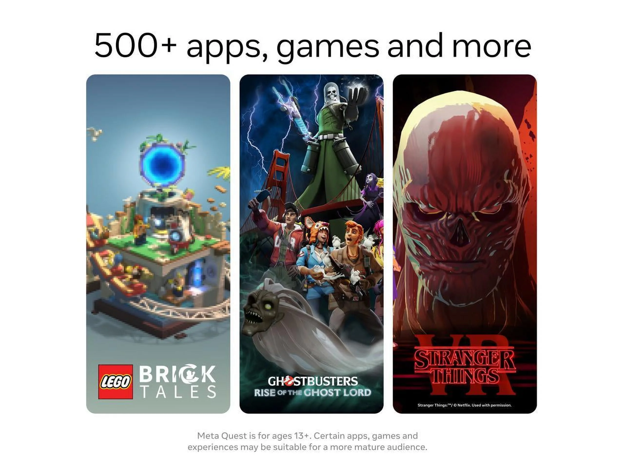 128GB Meta Quest 3 - Asgard's Wrath 2 Bundle - Breakthrough Mixed Reality & Powerful Performance