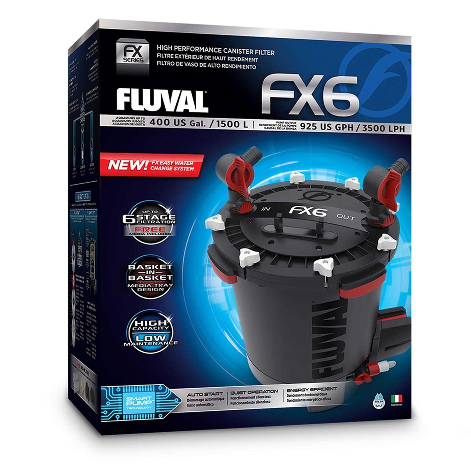 Fluval FX6 High Performance Canister Filter - Pet Supplies online store