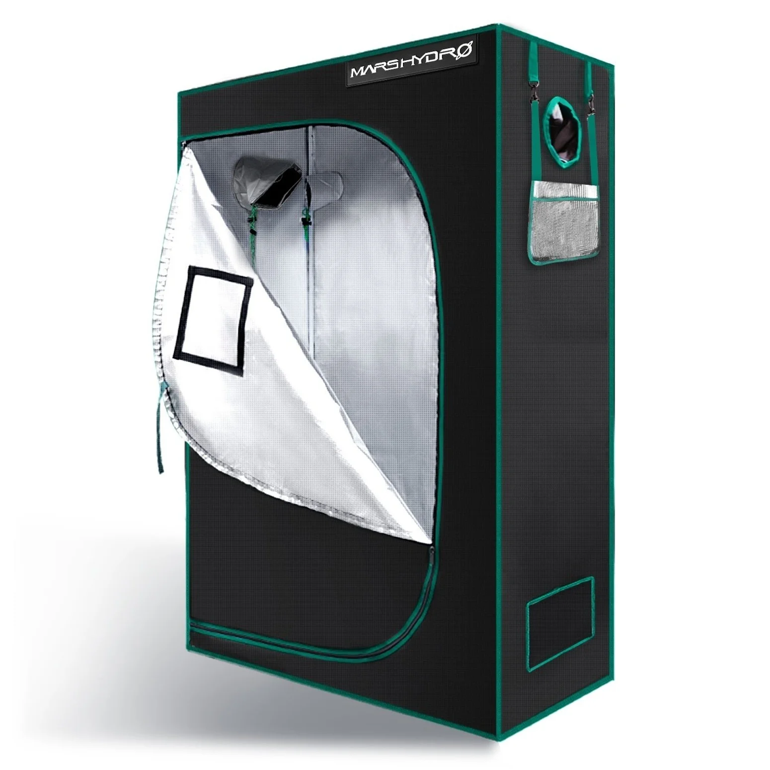 48''x24''x70'' Indoor Grow Tent Plant Growing Room Hut Box Cabinet Hydroponic 100% Reflective Mylar Non Toxic For Indoor Planting Seed Starting Germination Horticulture Greenhouse Garden Mars Hydro