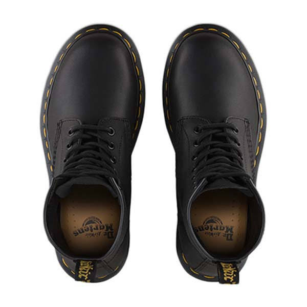 Dr. Martens Black Greasy 1460 Boots