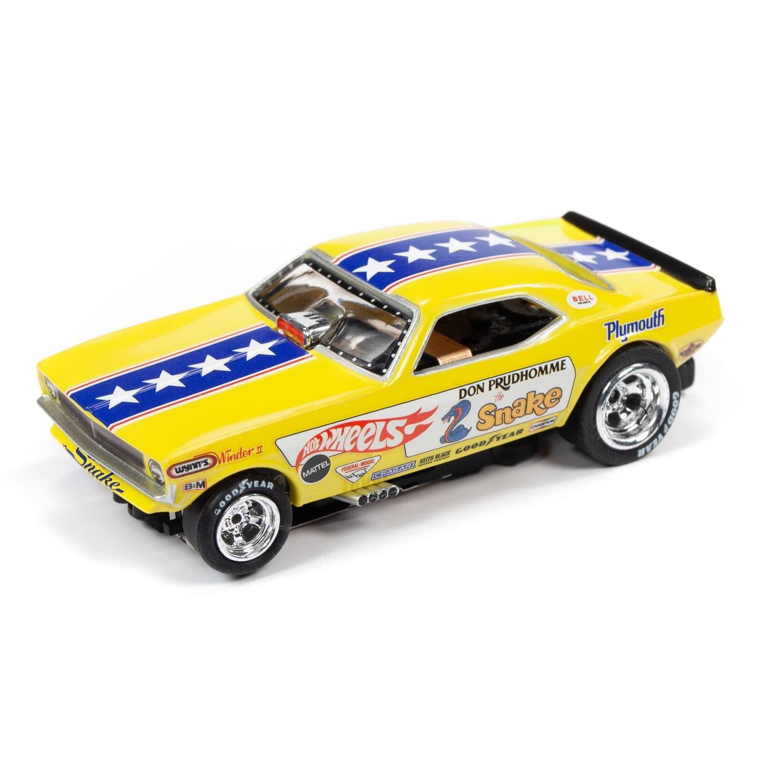 Auto World Hot Wheels Slot Snake Vs Mongoose Car Racing Set SRS330