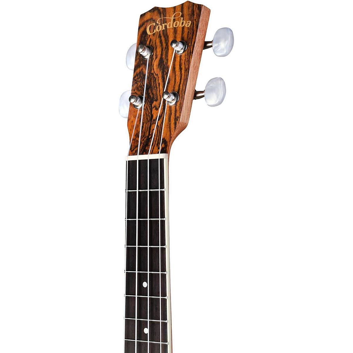 Cordoba 15TB-E Bocote Tenor Acoustic-Electric Ukulele Natural