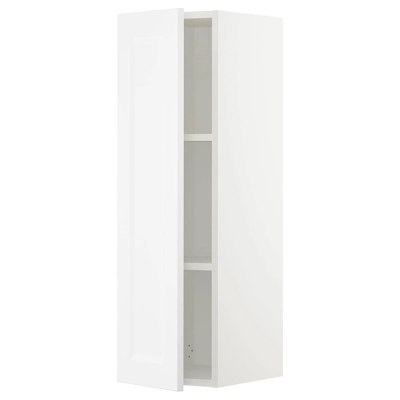 IKEA - SEKTION Wall Cabinet, white/Axstad Matt White, 12x15x40
