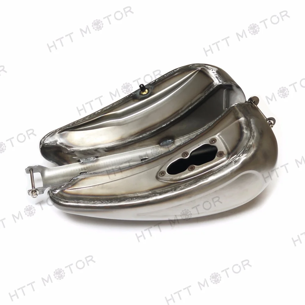 HTTMT- 4 Gallon 2" Stretched Gas Fuel Tank For EFI Harley Sportster Forty Eight 07-15