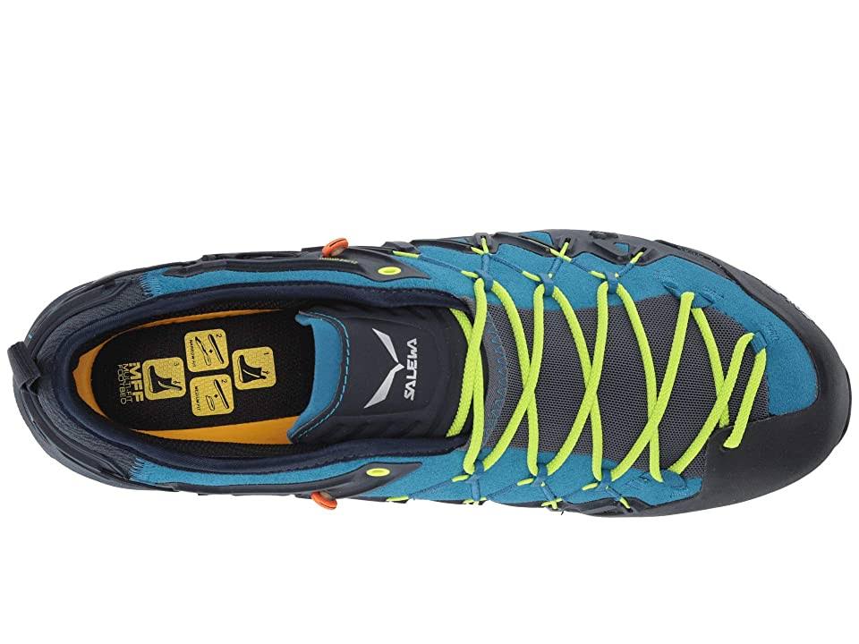Salewa Men&s Wildfire Edge - Premium Navy/Fluo Yellow - 7.5