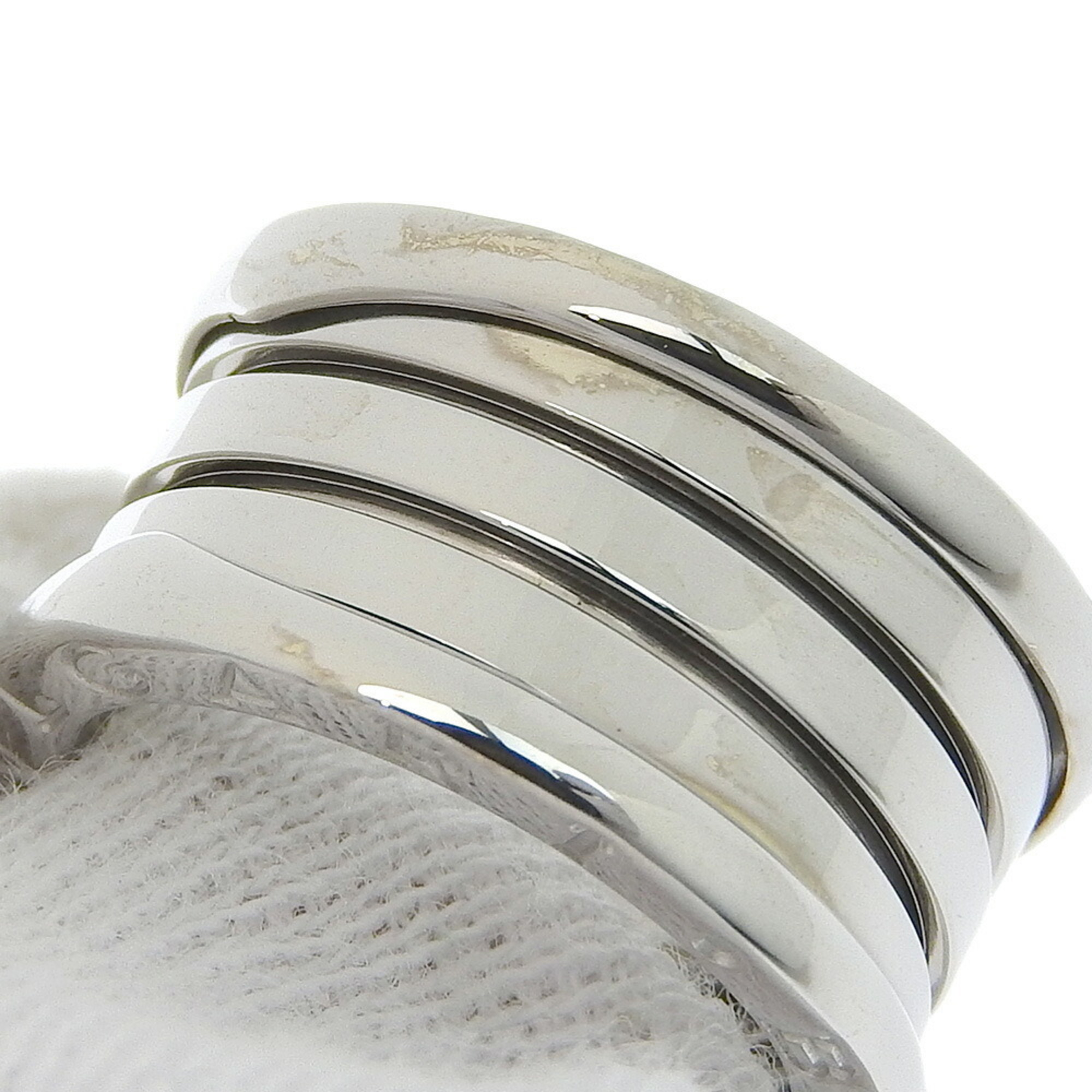 Pre-Owned Bulgari BVLGARI B-zero1 Ring B-zero One K18 White Gold Approx. 9.3g Women's I220823086 (Good)
