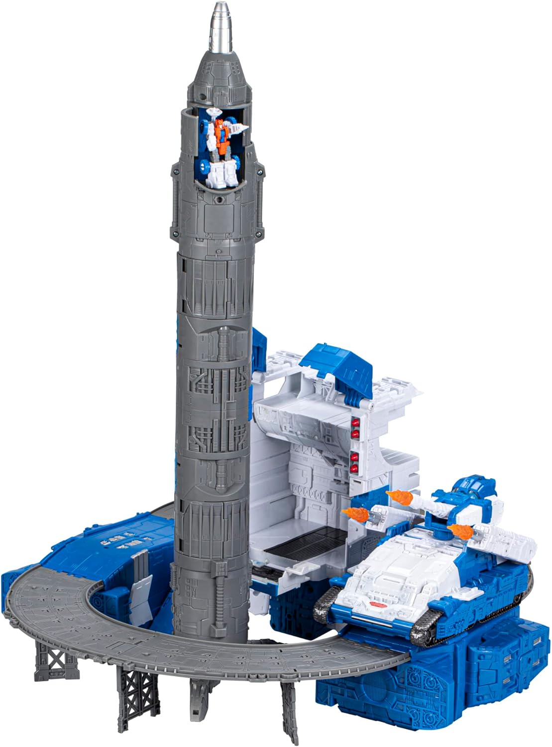 Transformers Generations Selects Legacy Evolution 24 Inch Titan Class Classic Transformers Guardian Robot and Lunar-Tread Action Figure with Hasbro Trademark