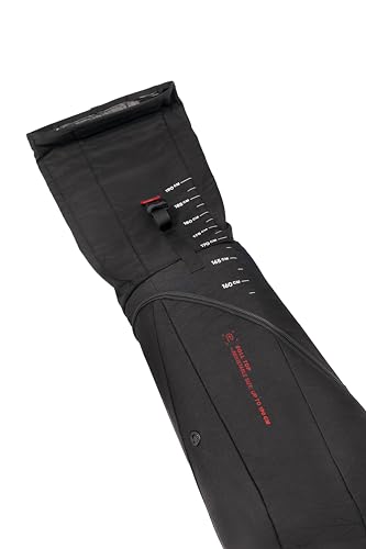 KULKEA KANTAJA Single Roller Ski Bag - Ultra Durable, Spacious Rolling Ski Carrier and Ski Gear Storage - Water Resistant Ski Bag with Wheels - Premium Ski Storage and Travel Bag