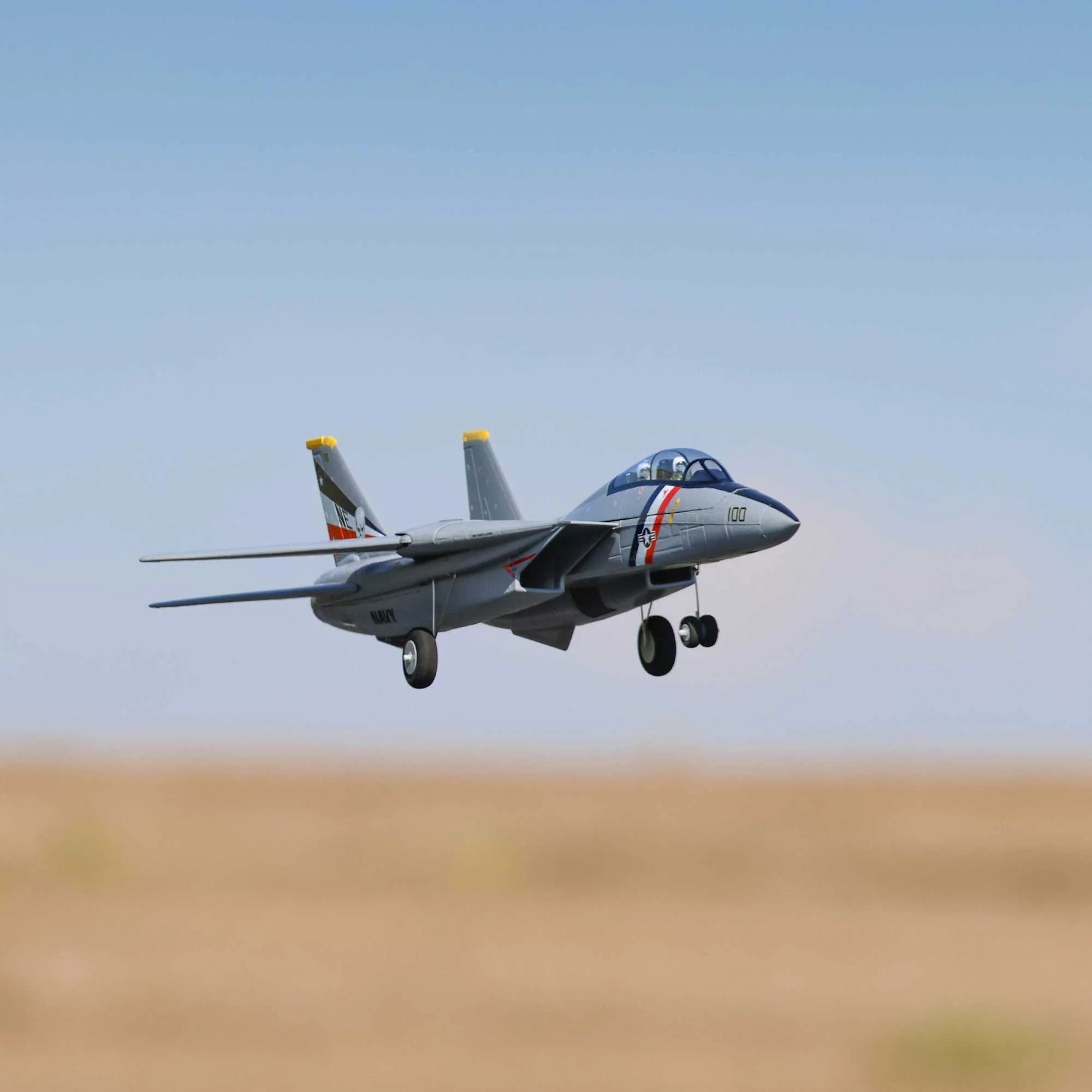 E-flite RC Airplane F-14 Tomcat Twin 40mm EDF BNF Basic Transmitter Battery and Charger Not Included EFL01450 Airplanes B&F Electric