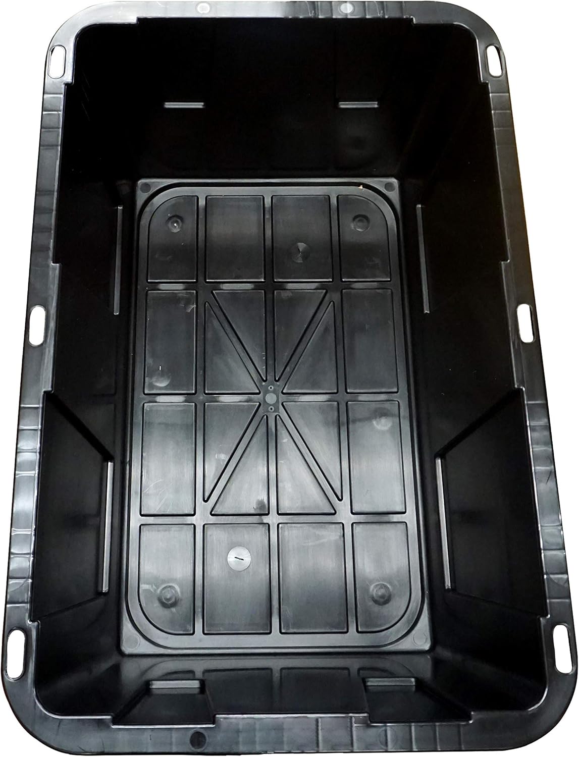 Greenmade 4 Pack Heavy-Duty Plastic Storage Boxes with Lids, 27 Gallon (4)