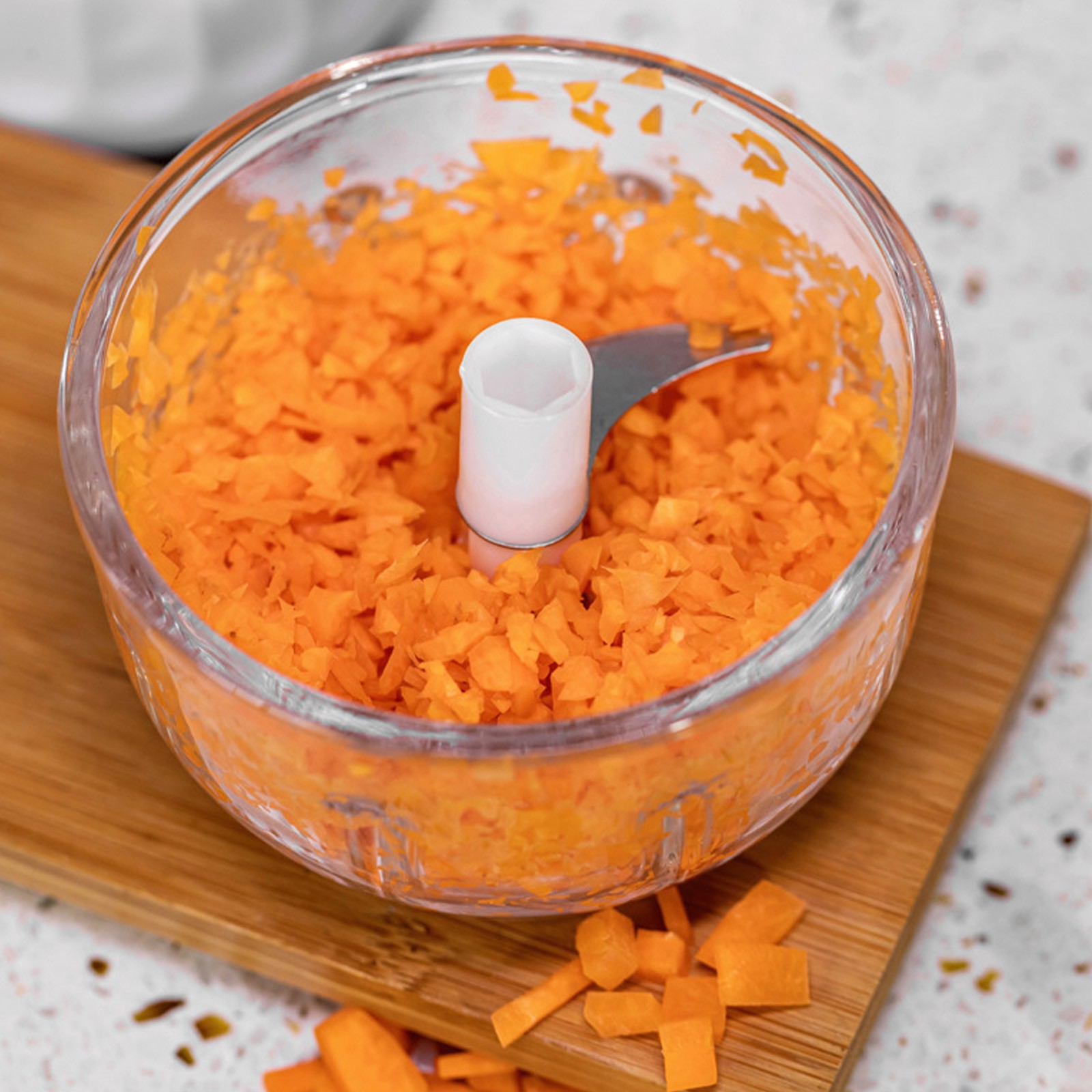 Electric Mini Garlic Chopper, Mini Chopper Food Processor, Garlic Mincer, 300ml Combination Cup Electric Mini Garlic Chopper - Compact And Efficient Food Processor Portable Mini Food Processor