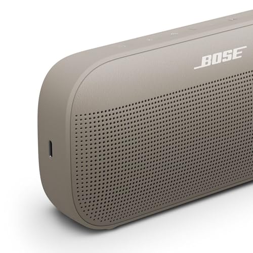 Bose SoundLink Flex Portable Bluetooth Speaker (2nd Gen), Portable Outdoor Speaker with Hi-Fi Audio, Up to 12 Hours Battery Life, Waterproof and Dustproof, Twilight Blue - Limited Edition Color