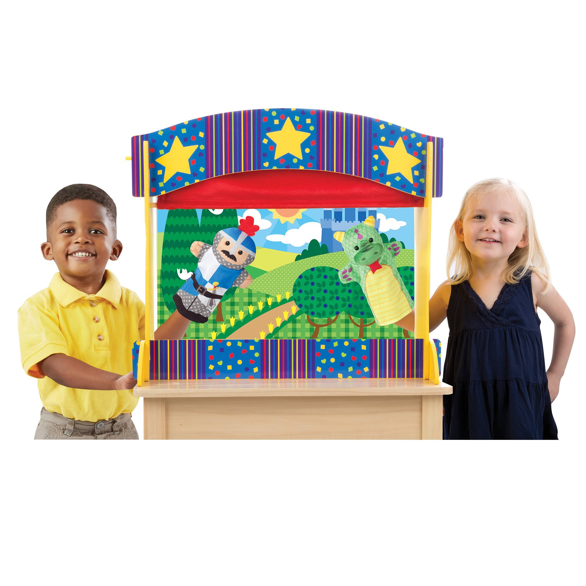 Melissa u0026 Doug - 12536 | Tabletop Puppet Theatre