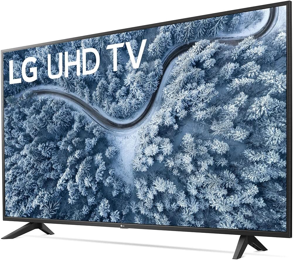 LG 65 Inch UP7000 Series 4K LED UHD Smart webOS TV (2021 Model) Bundle with Deco Gear Home Theater Soundbar with Subwoofer, Wall Mount Accessory Kit, 6FT 4K HDMI 2.0 Cables and More