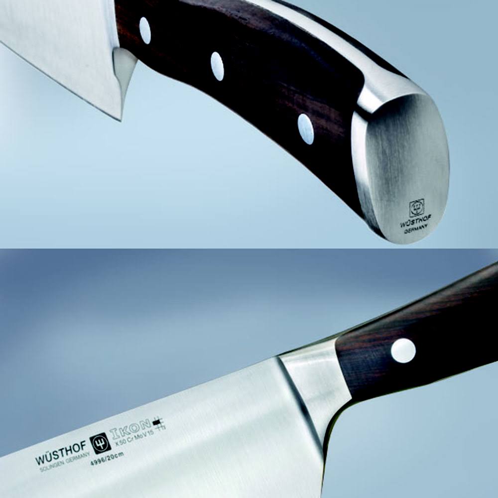 Wusthof Ikon Set 3 Knives African Black