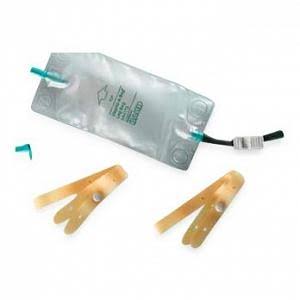Bard Dispoz-a-Bag Leg Bags with Flip Flo Valve,Latex Straps,Extension Tubing and Drainage Tube,19Oz,50/Case,151919