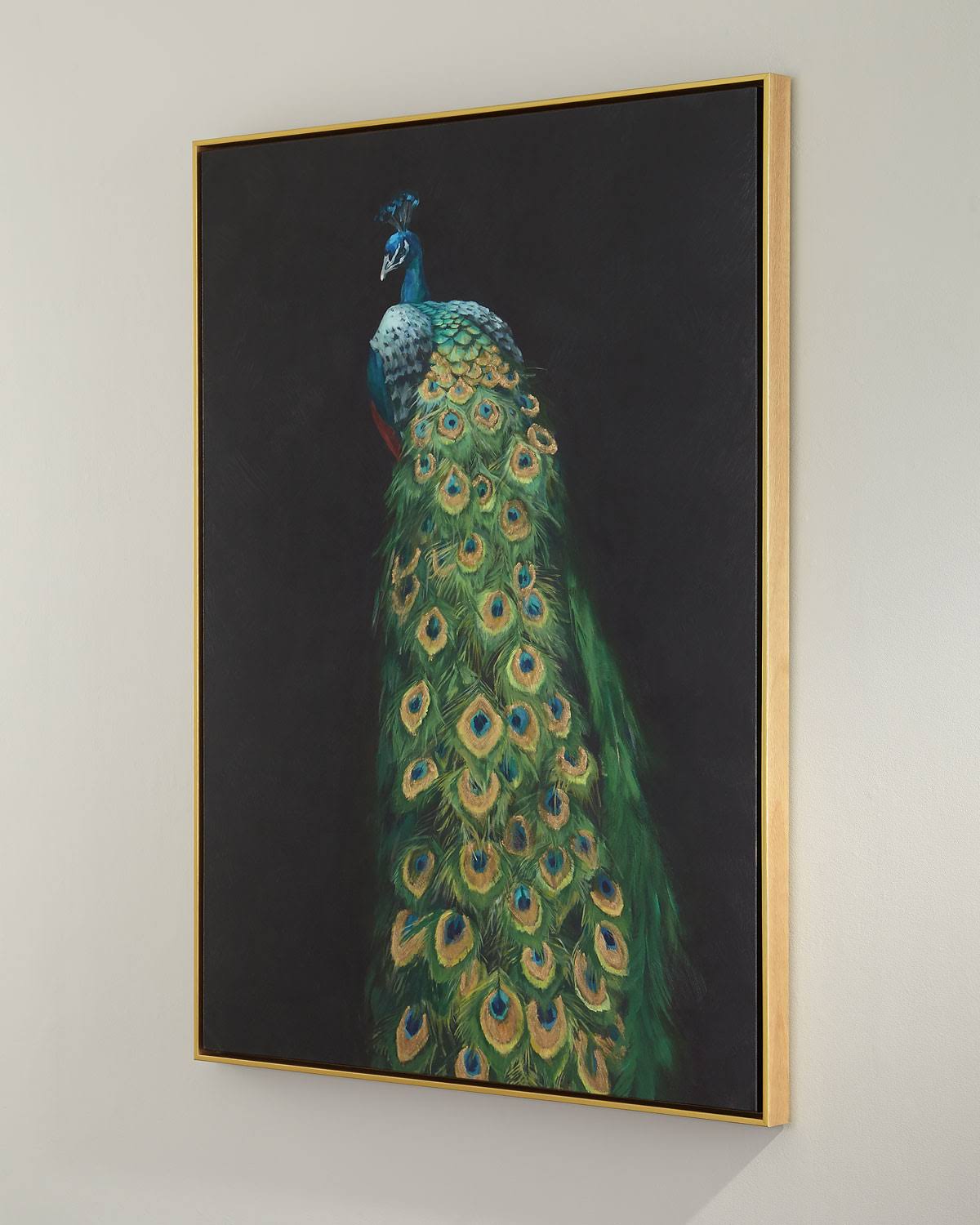 Peacock Giclee Canvas Art