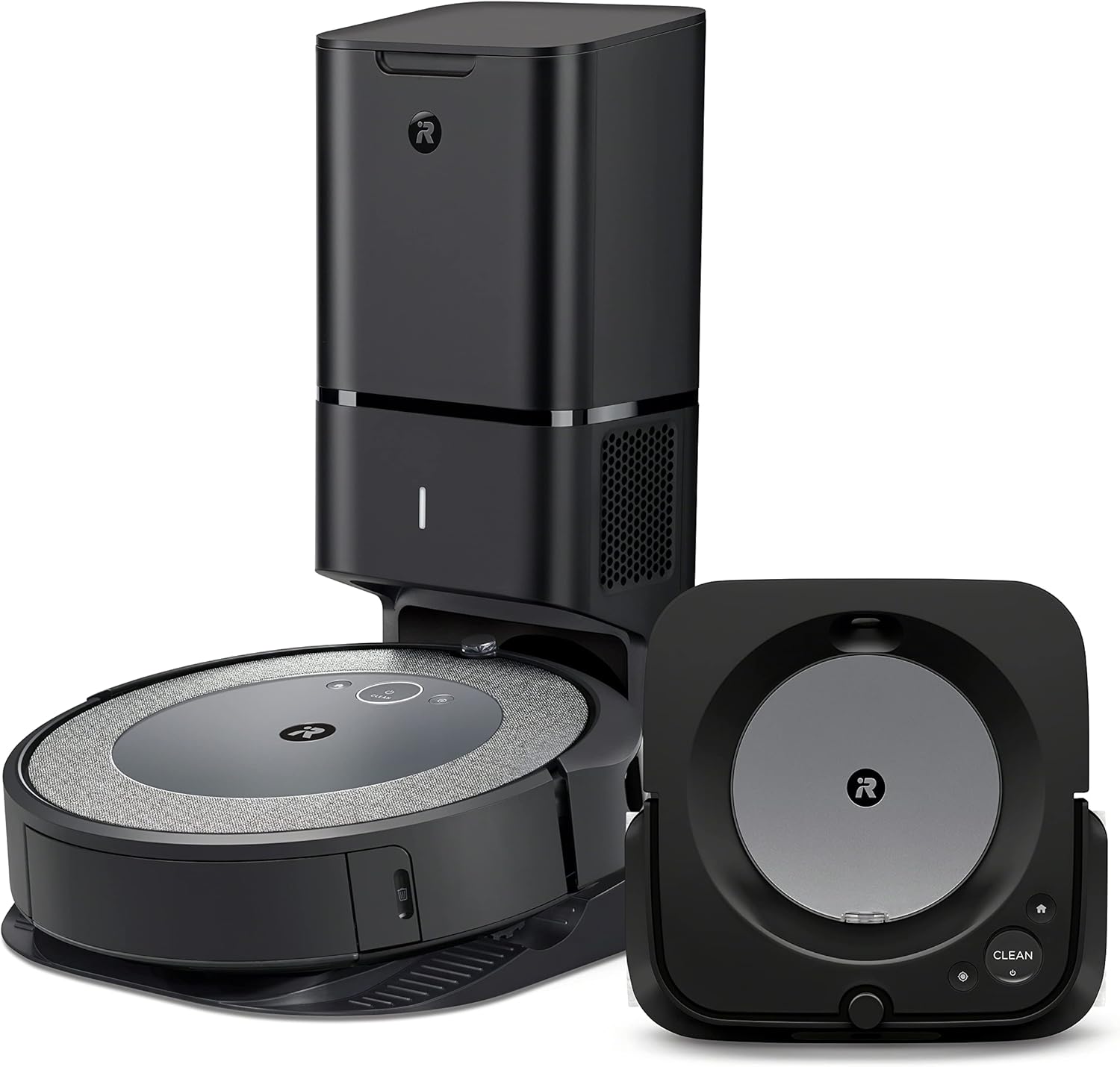 iRobot Roomba i3+ EVO (3550) Self-Emptying Robot Vacuum &ndash; Now Clean By Room With Smart Mapping, Empties Itself For Up To 60 Days, Works With Alexa, Ideal For Pet Hair, Carpets​