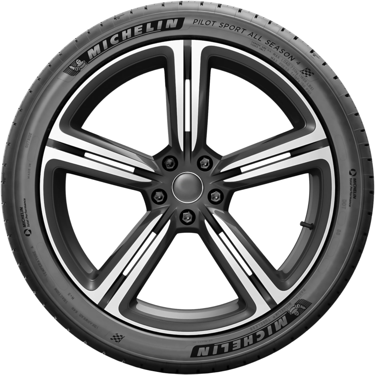 Michelin Pilot Sport All Season 4 All Season 265/30ZR20 94Y XL Passenger Tire