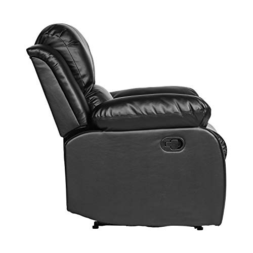 Lexicon Humphreys Wall-Hugger Manual Reclining Chair, Brown