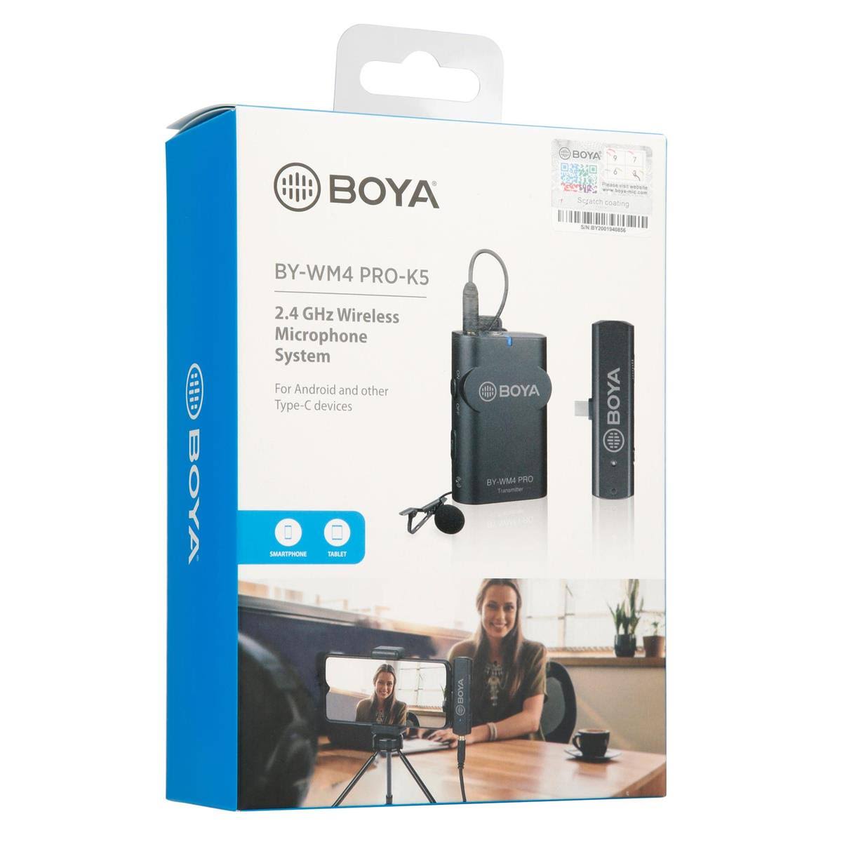 Boya BY-WM4 Pro K5 Type-C Wireless Microphone System