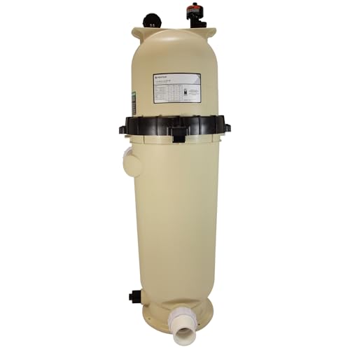 Pentair 160355 Clean & Clear RP Fiberglass Reinforced Polypropylene Tank Cartridge Pool Filter, 150 Square Feet, 150 GPM (Residential)