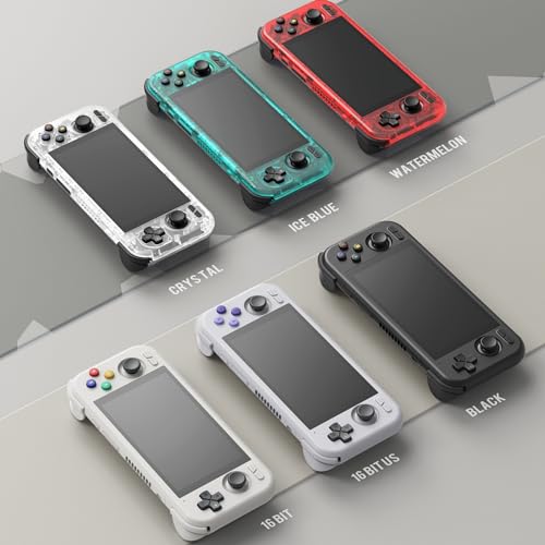 Retroid Pocket 4/4Pro Retro Game Handheld Console, Android Retro Game Console Multiple Emulators Console Handheld 4.7 Inch Display 5000mAh Battery Classic Games Console (RP4 Pro, 16Bit, D1100)