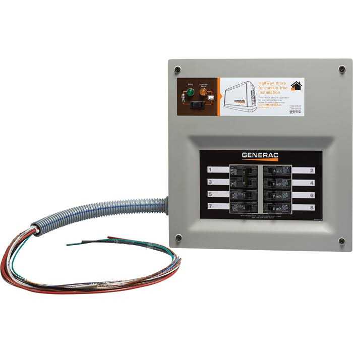 Generac HomeLink 30A Manual Transfer Switch 6852