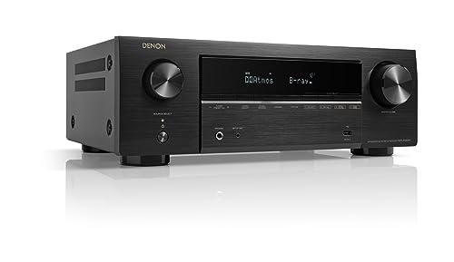 Denon AVR-X3800H 9.4-Ch Receiver - 8K UHD Home Theater AVR (105W X 9) Built-in Bluetooth, Wi-Fi & HEOS Multi-Room Streaming, Dolby Atmos, DTS:X, IMAX Enhanced & Auro 3D