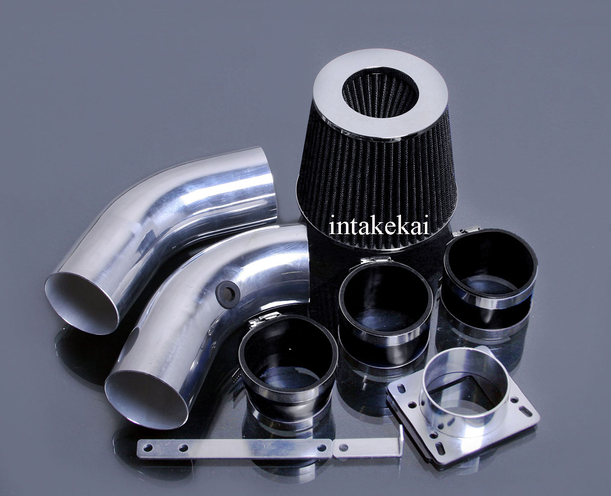1998 1999 2000 2001 Ford Ranger 2.5L / 98 99 00 01 Mazda B2500 2.5 l4 Engine Air Intake Kit Systems (BLACK)