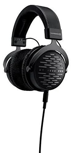 Beyerdynamic DT 1990 Pro Open Studio Headphones with Hard Case and 25ft Headphone Extension Cable