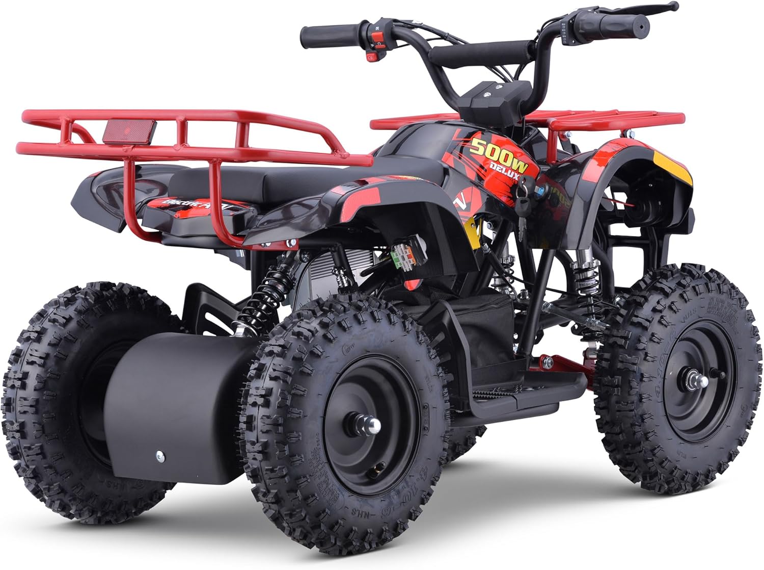 MotoTec 36v 500w Sonora Kids ATV Red, Large