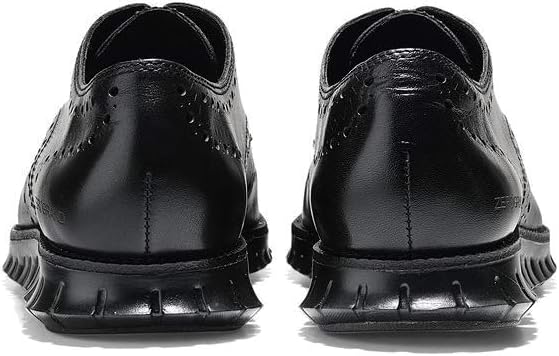 Cole Haan Men's Zerogrand Wing OX Leather Oxford, Closed Hole/Black, 13 Wide US