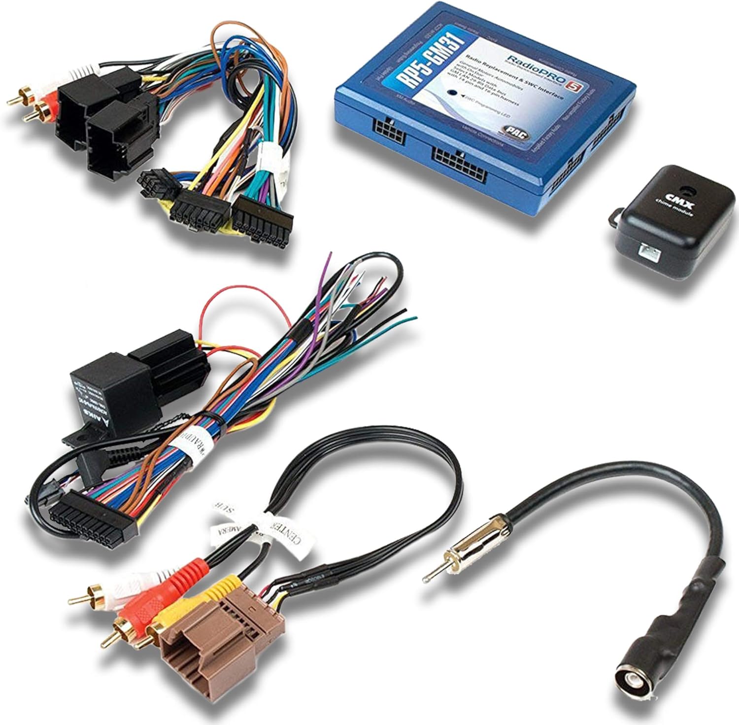 PAC RP5-GM31 Radio Replacement Interface with Built-In OnStar Package for 2007-2012 Yukon/XL/Denali Vehicles