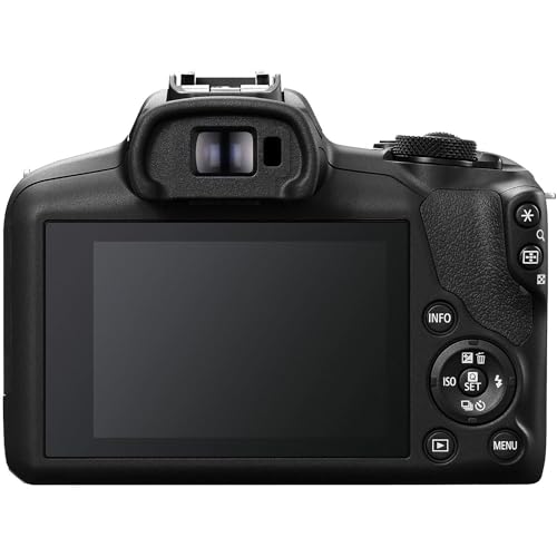 Canon EOS R100 Mirrorless Camera RF-S 18-45mm f/4.5-6.3 is STM Lens Kit Shoulder Bag, Black