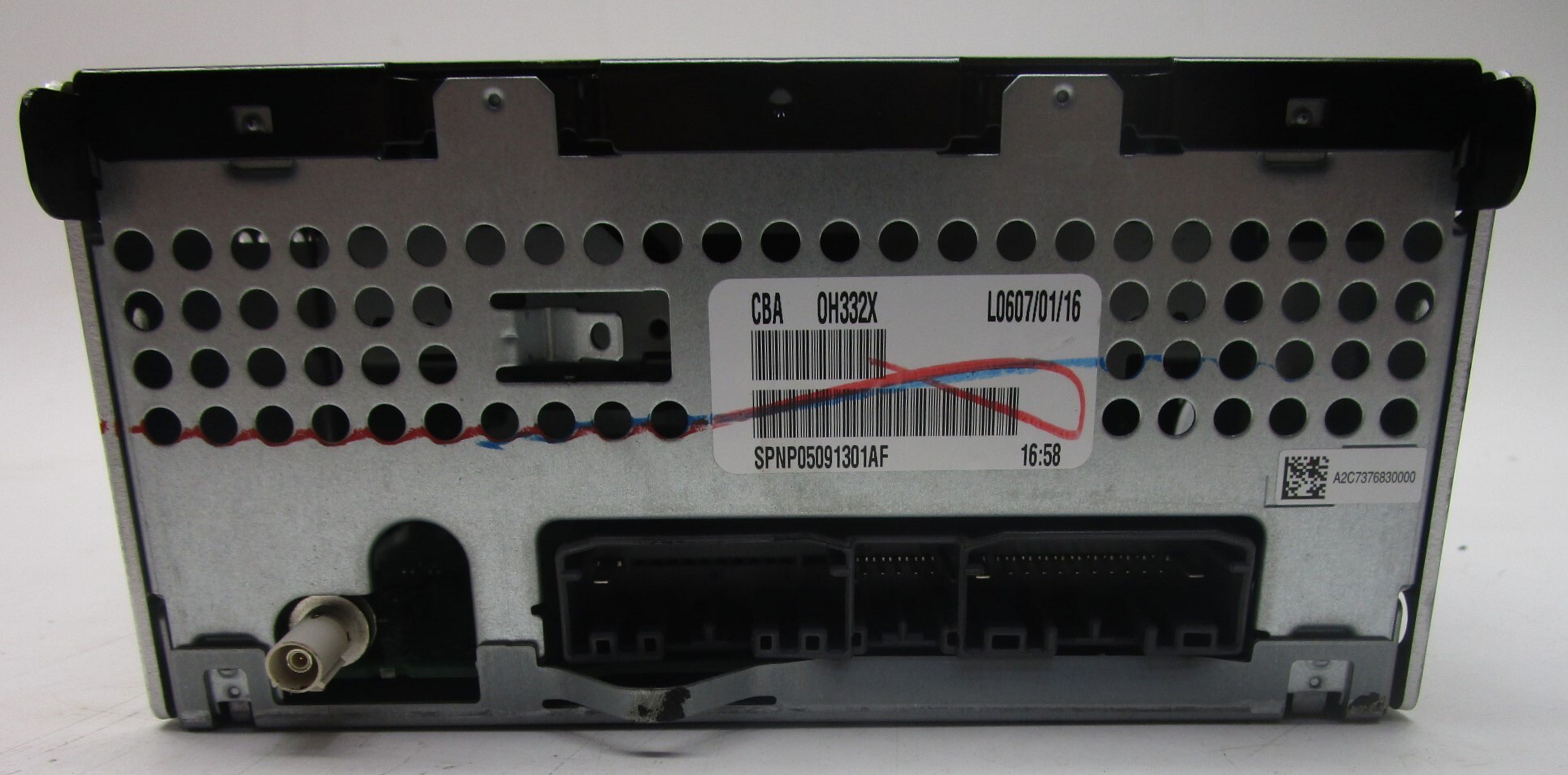 Pre-Owned 2016 16 Dodge Caravan RES AM FM CD MP3 Radio 5091301AF OEM LKQ (Good)