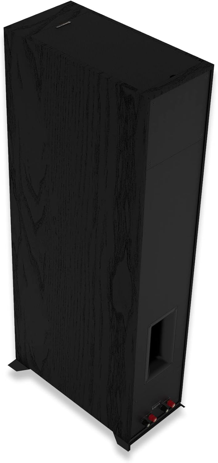 klipsch Reference Next R-605FA Dolby Atmos High-Performance, Horn-Loaded Floorstanding Speaker for Best-in-Class Immersive Home Theater in Black