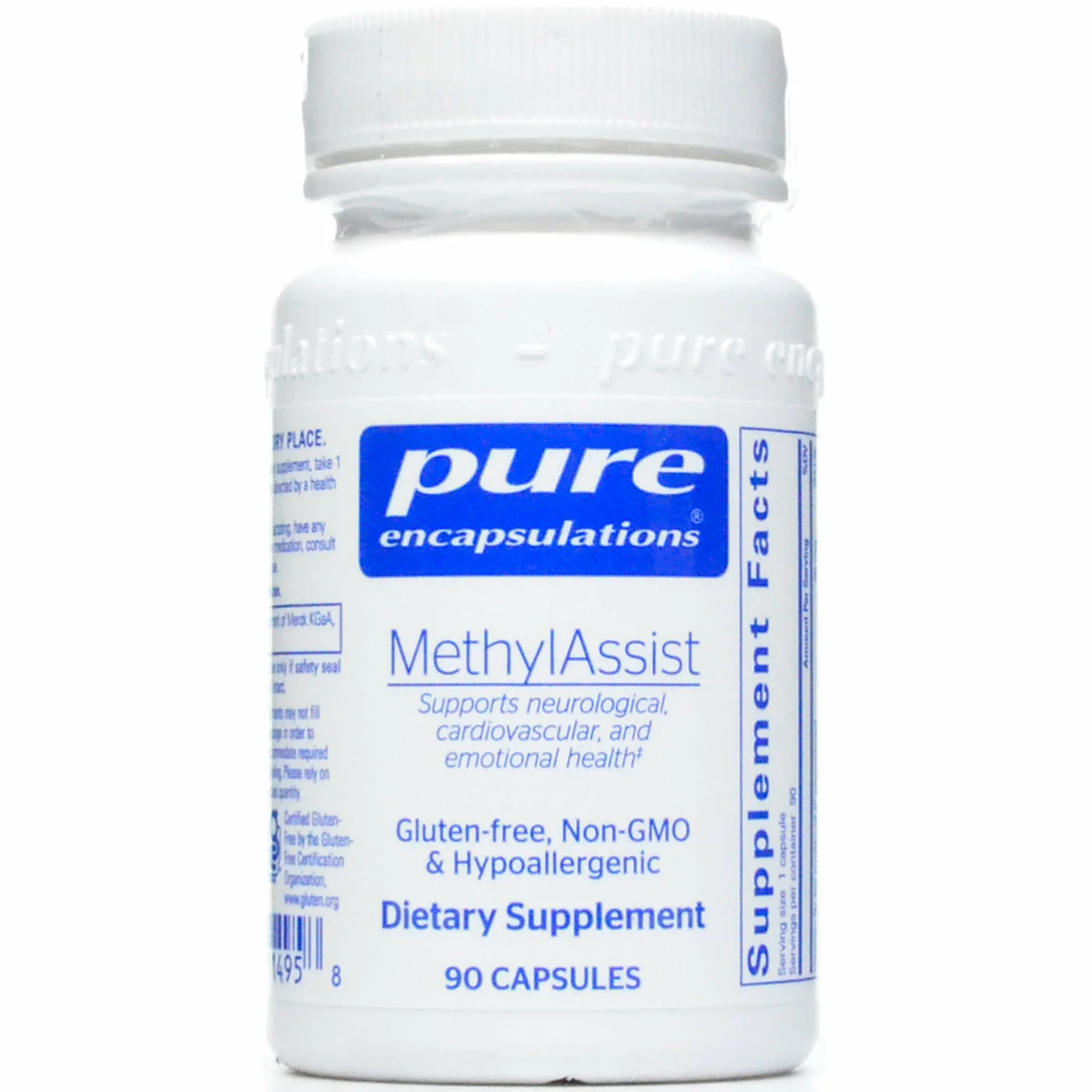 MethylAssist 90 caps by Pure Encapsulations - Kansas Nuitrition - HNZSDS